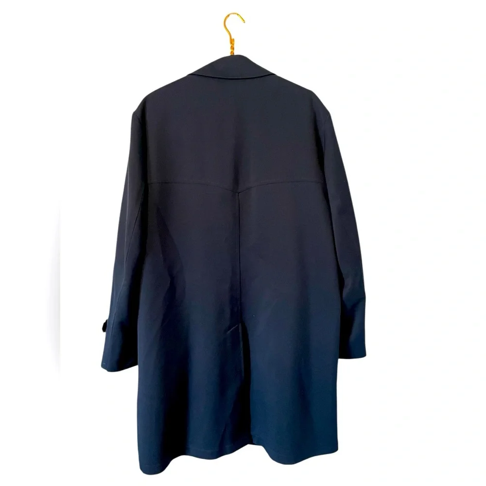 Vintage Botany Weather Topper Dark Blue Coat Size 46‎ Long